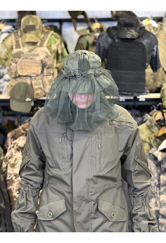 Панама ГРАНД Олива с сеткой