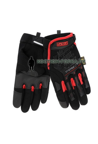 Перчатки Mechanix M-Pact Red and black (replic)