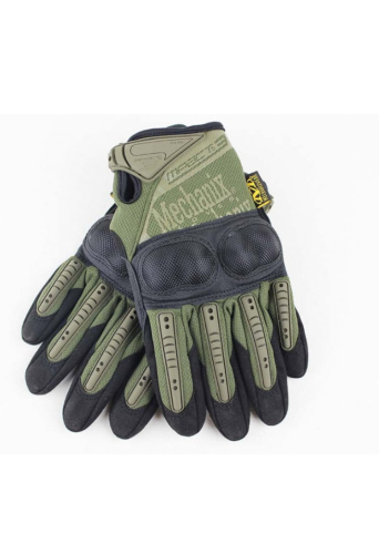 Перчатки со вставками Mechanix M-Pact 3 Olive (replic)