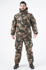 Костюм для зимней охоты и рыбалки "ГОРНЫЙ -45" (Алова, Зеленый Камо) 
