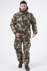 Костюм для зимней охоты и рыбалки "ГОРНЫЙ -45" (Алова, Зеленый Камо) 