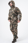 Костюм для зимней охоты и рыбалки "ГОРНЫЙ -45" (Алова, Зеленый Камо) 