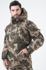 Костюм для зимней охоты и рыбалки "ГОРНЫЙ -45" (Алова, Зеленый Камо) 