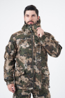 Костюм для зимней охоты и рыбалки "ГОРНЫЙ -45" (Алова, Зеленый Камо) 