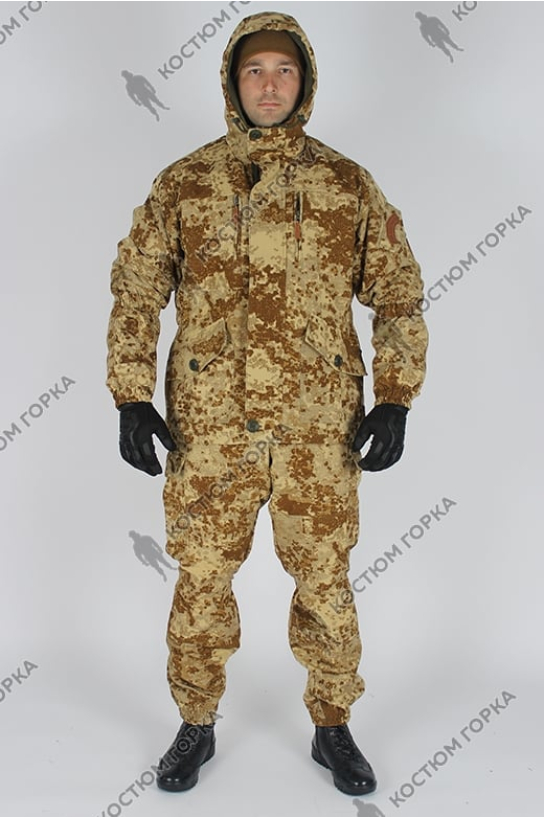 КОСТЮМ ГОРКА 6 М DESERT НА ФЛИСЕ