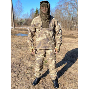 Противоэнцефалитный костюм коричнево-бежевый Противоэнцефалитный костюм коричнево-бежевый