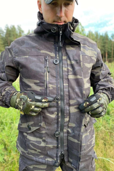 КОСТЮМ ГОРКА 5 ЧЕРНЫЙ НАТО ФАВОРИТ