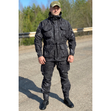 Костюм Горка 8 Черный Питон Фаворит лето