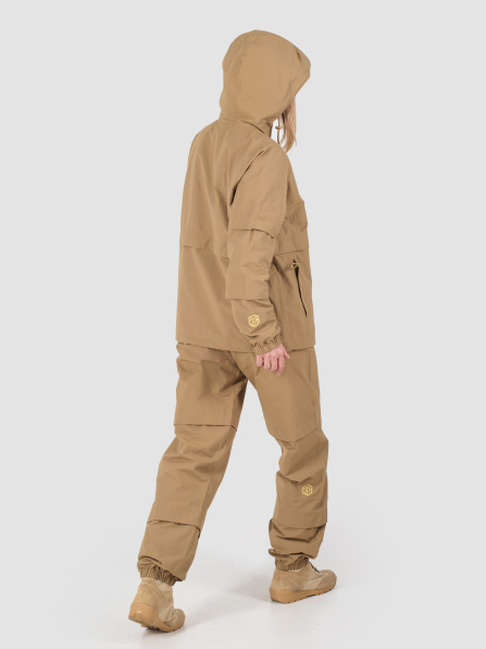 Костюм "SNAR DUO NEW" женский (Хлопок, Бежевый)