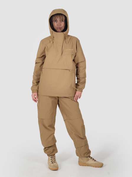 Костюм "SNAR DUO NEW" женский (Хлопок, Бежевый)