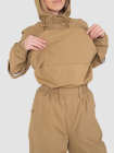 Костюм "SNAR DUO NEW" женский (Хлопок, Бежевый)