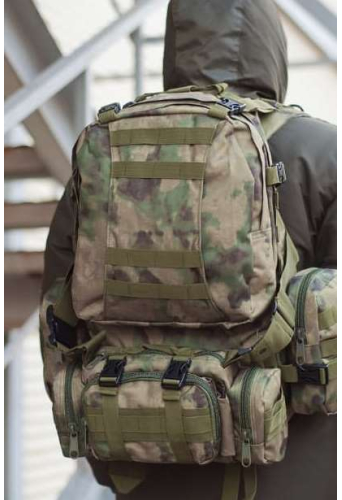 Рюкзак тактический с подсумками, HDT-FG 55л